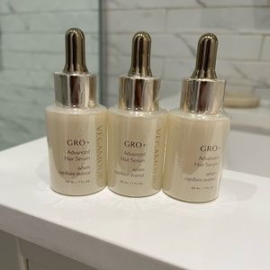New & Sealed! Vegamour Gro+ Hair Serum - 3 Pack